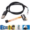 5MP Embedded Camera Module Flexible Cable Webcam Board 68 Degree