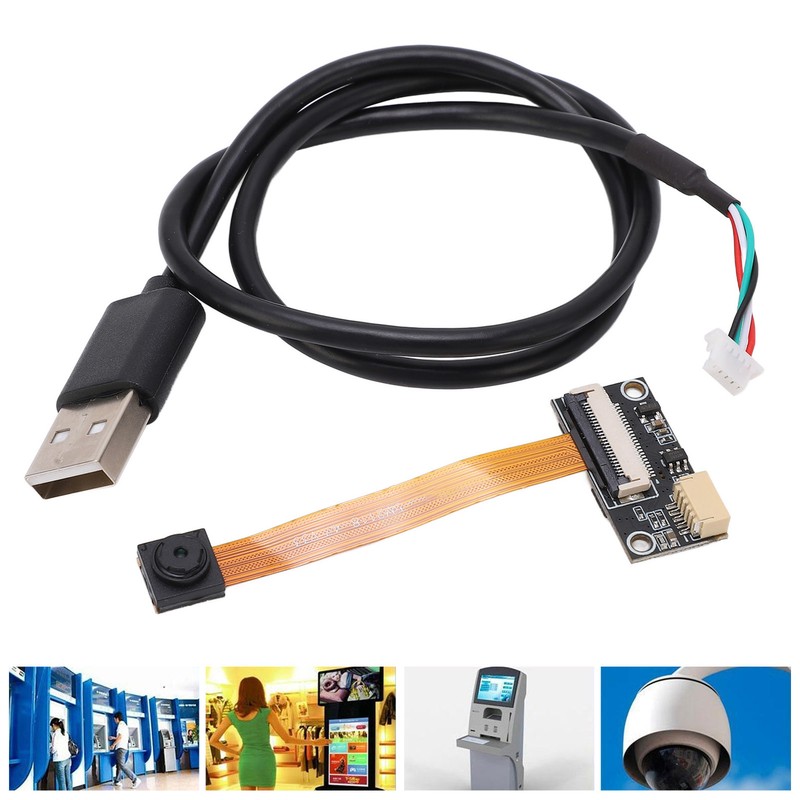 5MP Embedded Camera Module Flexible Cable Webcam Board 68 Degree