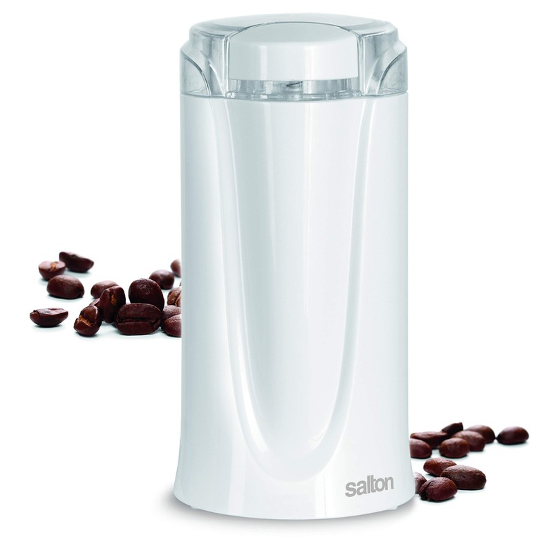 Salton Coffee, Spice & Herb Electric Grinder - White