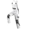 KÜBLER Workwear PULSSCHLAG Work Dungarees White/Anthracite Size 40