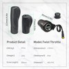 MUSELK Electric Bike 20X Full Twist Throttle Right Handle Throttle