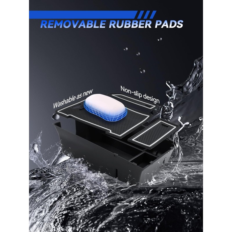 LANTU for Genesis GV70 Center Console Organizer Genesis GV70 2022-2025