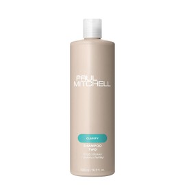 Paul Mitchell Shampoo Two, Champú clarificante, Limpia profundamente + Elimina la acumulación, Para todo tipo de cabello, especialmente cabello graso, 500 ml