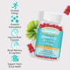 Zetelixia Ginkgo Biloba Gummies 120mg for Women & Men, Brain