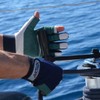 Sailing gloves back side Spandex 2 fingers cut Size: XXS