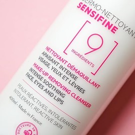 SVR Sensifine Dermolimpiador Facial para Piel Sensible con Niacinamida, 400 ml