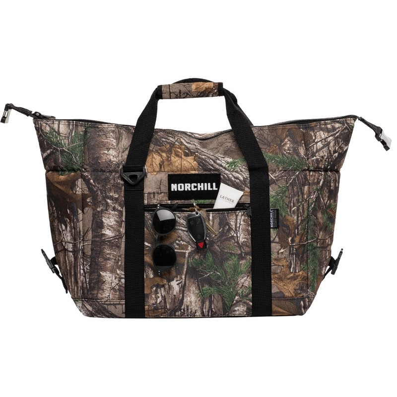 NorChill 48 Can Insulated Soft Sided Cooler, Realtree Xtra Camo