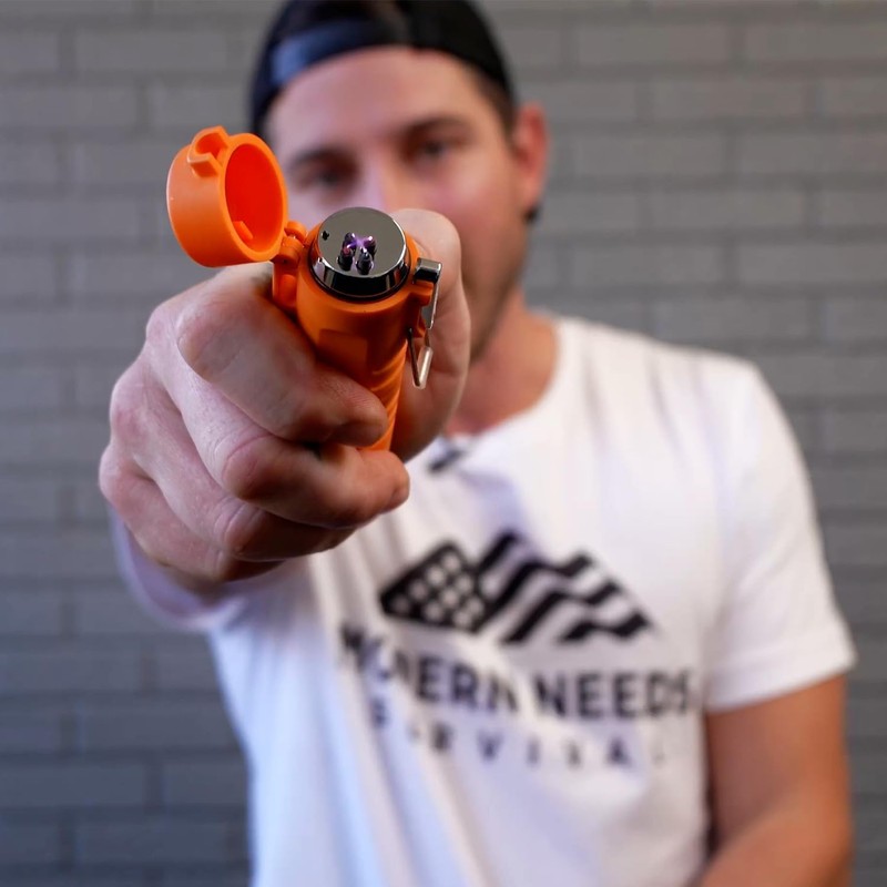 MODERN NEEDS EverGlow Tactical Lighter – USB-Rechargeable Plasma Arc |