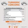 Turmeric Cúrcuma con Extracto de Raíz de Cúrcuma Estandarizada al