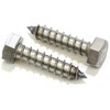 3/8" X 1-1/2" Stainless Hex Lag Bolt Screws, (25 Pack)