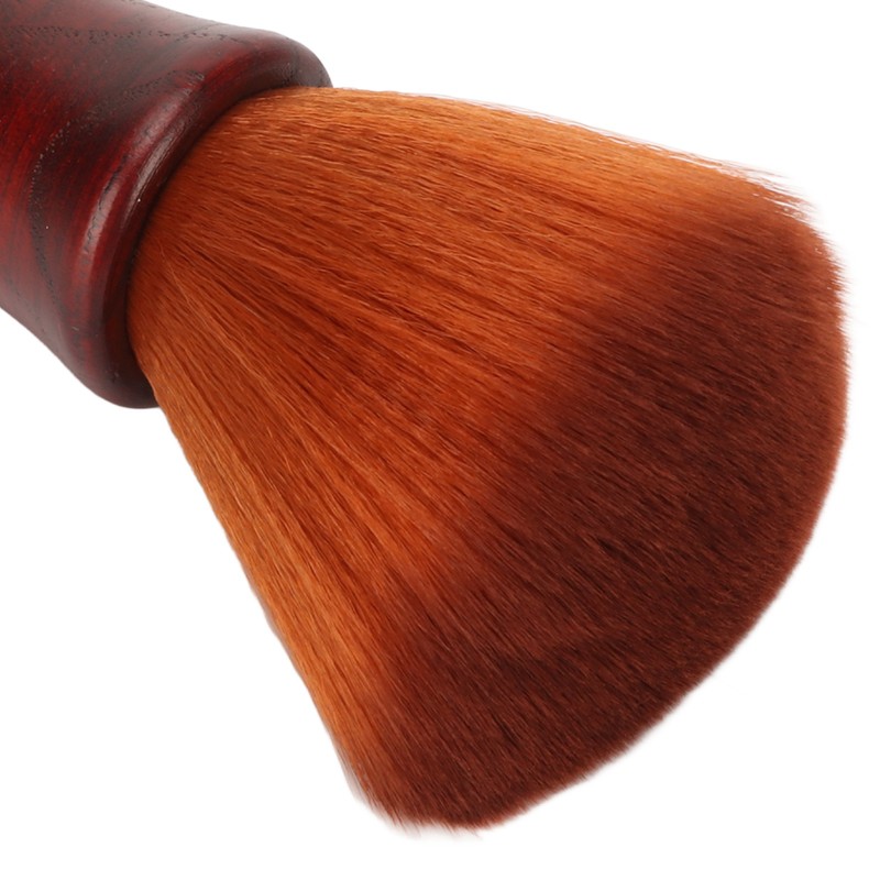 Men Beard Brush Soft Nylon Hair Wooden Handle Beard Grooming