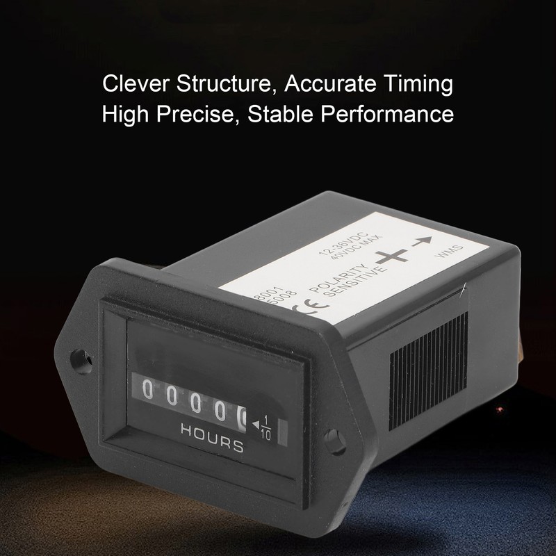 Mechanical Hour Meter High Precise Quartz Hourmeter for Industrial Production