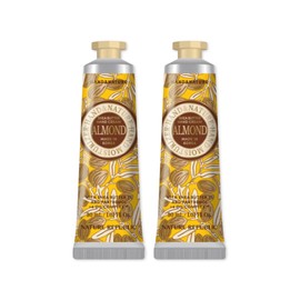 Nature Republic Almond Hand Cream Portable Moisturizing Hand Cream 30ml 2pcs / 네이처리퍼블릭 아몬드 핸드크림 휴대용 보습 핸드크림 30ml 2개