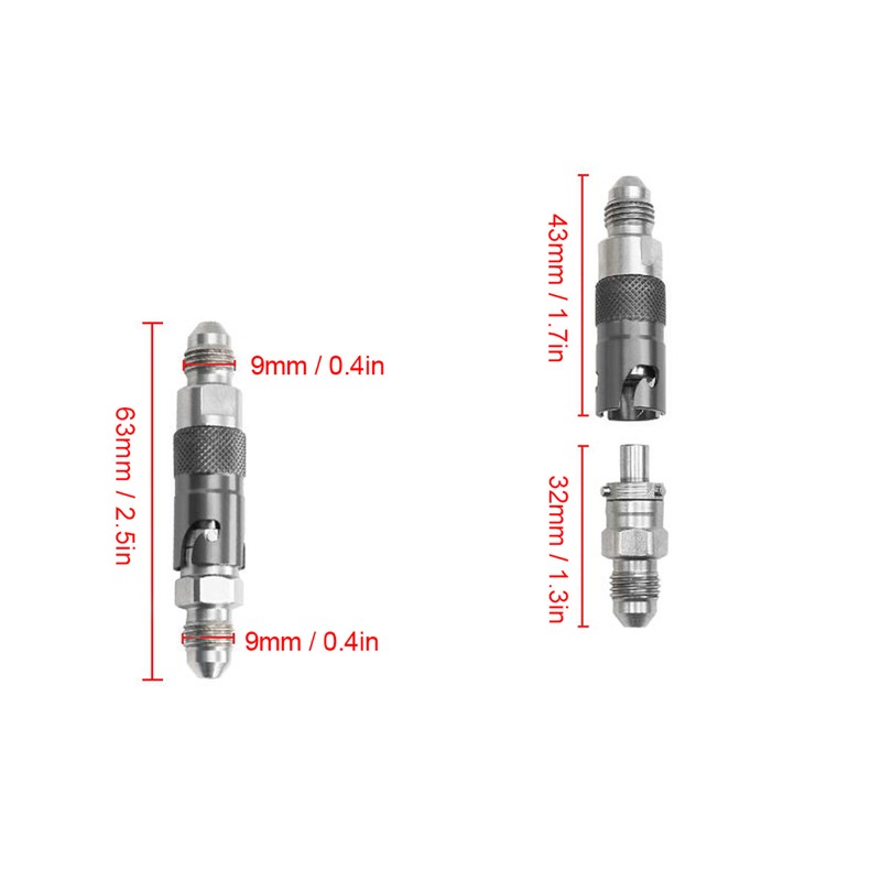 AN3 Quick Release Connector Aluminum Alloy Connect Fitting for Brake