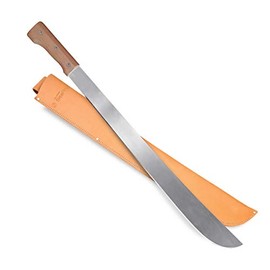 SitePro "28"" Colombian Machete with Sheath" (COLO28-LS) Silver