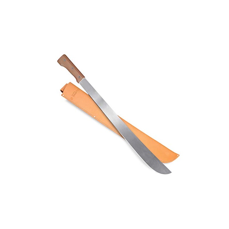 SitePro "28"" Colombian Machete with Sheath" (COLO28-LS) Silver