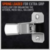 HORUSDY 10 Pack Spring Grip Mop and Broom Holder, Garden