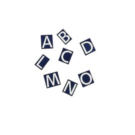 Quartet Quartet Characters for Magnetic Letter Boards, Helvetica Font, 1 Inch, 128 Characters per Set, White (M1)