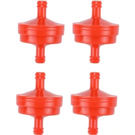 Lawn Mower 1/4" Fuel Line 298090 394358 Fuel Filter Replacement For Briggs Stratton 298090s Toro 42-5240 56-6360 Deere AM107314 LG298090 LG298090S PT4265 （Pack of 4）