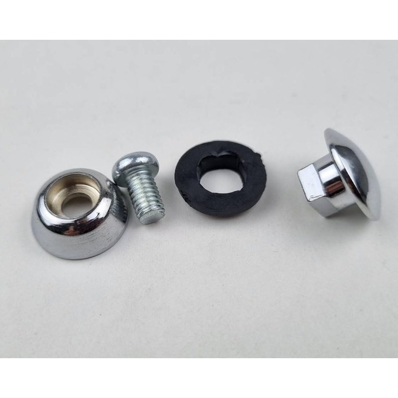 Replacement Rear Window Latch Bolt Nut Screw Black Cab Glass