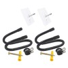 2-Pack Upgrade Skateboard Wall-Mounted Skateboard Hook Hook Skateboard Storage Display
