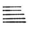 5Pcs Drill Bit Cross Spear Head Hex Shank Drilling Tool