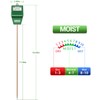 Dr.meter Soil Moisture Meter Tester for Plants, Long Probe Hygrometer