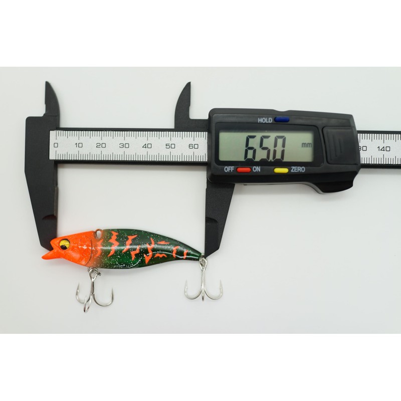 【MARUPAKU Lure】 MARUPAKU Lure Storage (65mm, Clear Pink Head)