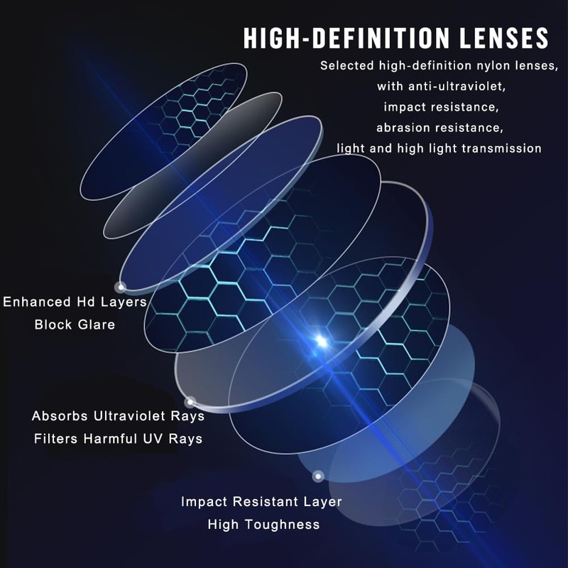 EJDHA Retro Half Frame Sunglasses Black Gold UV Protection Mirrored