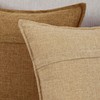 Madizz Set of 2 Polyester Linen Cushion Covers, Soft Decorative