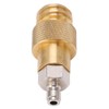 Soda Refill Adapter Machine Maker Brass Connector TR21‑4 Male Thread