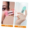 FOMIYES 5sets Finger Puff Makeup Sponge Set Brush Handle Perfect