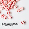 Soft Peppermint Puff Candy - 1 Pound Bag - Individually