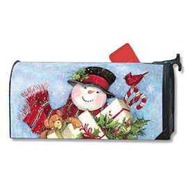MailWraps Bearing Gifts Mailbox Cover 01048
