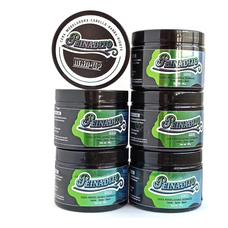 Manup Pomada Para Peinar Barba O Cabello 150 Gr Kit