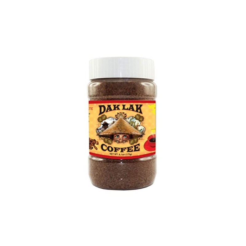 Dak Lak 100% Freeze Dried Vietnamese Instant Coffee, 175 Gram