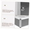MAGICLULU 1set Hanging Wall Mailbox with Lock Multi-functional Suggestion Box