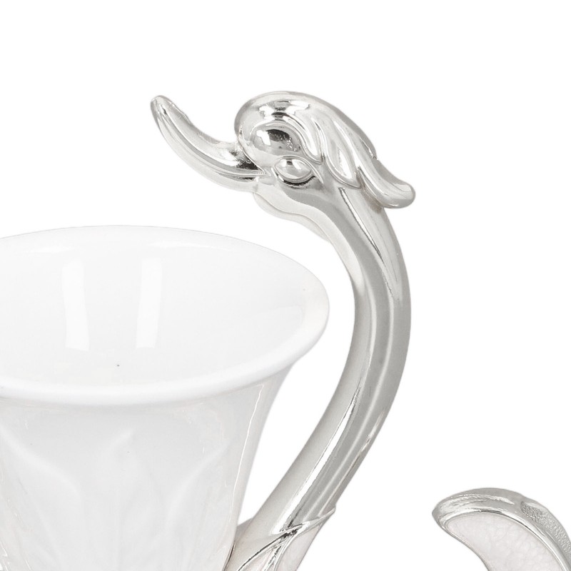 Swan Shape Dinnerware Set Light Luxury Exquisite Elegant Swan Shape