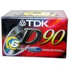TDK Superior Normal Bias D90 blank cassette tapes (Pack of