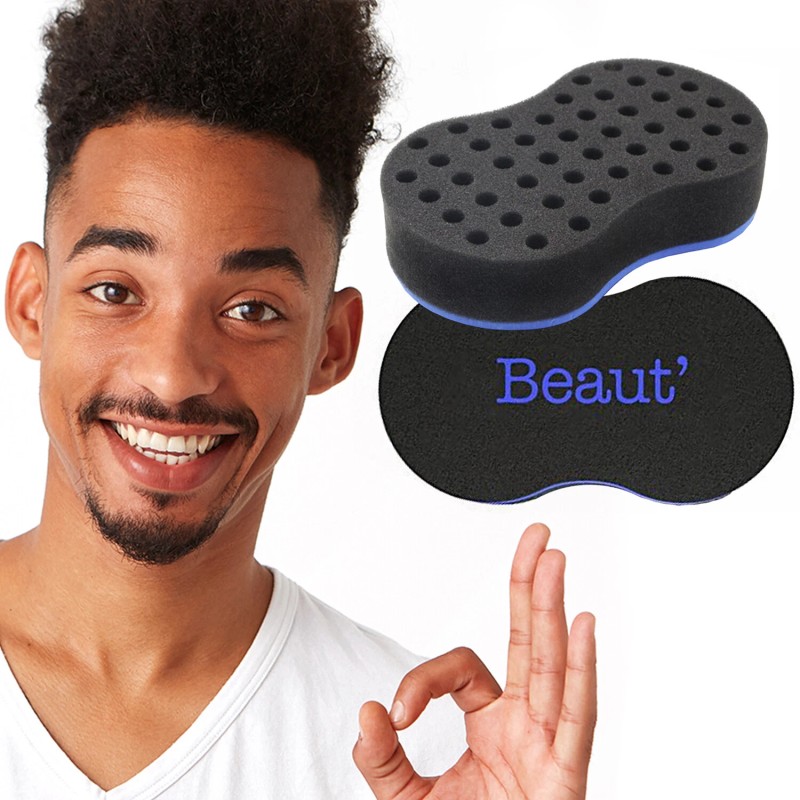 PureOriginal Magic Twist Barber Hair Sponge - For Dreads, Afros,