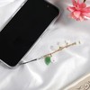 Cute Phone Charms Aesthetic Cell Phone Charms Strap White Lily