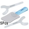 OSUNG Double Sided Photographic Intraoral Mouth Mirror Mirror with Handle,