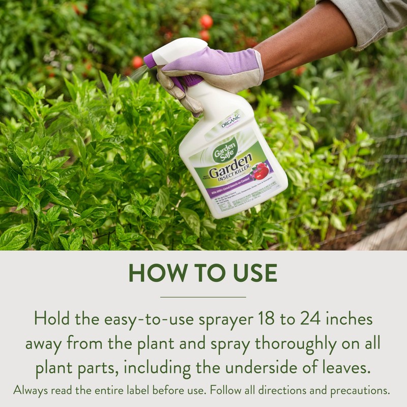 Garden Safe Brand Multi-Purpose Garden Insect Killer2, 32 Fluid Ounces,