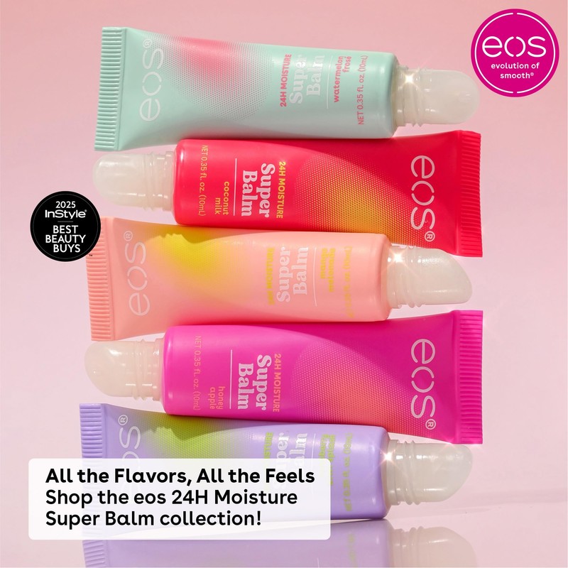 eos 24H Moisture Super Balm - Birthday Cake, Day or