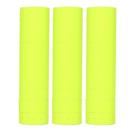 3 Tubes Pricing Label 15000pcs Single Row Price Gun Tag 21x12mm for M5500 MX5500 Fluorescent Yellow