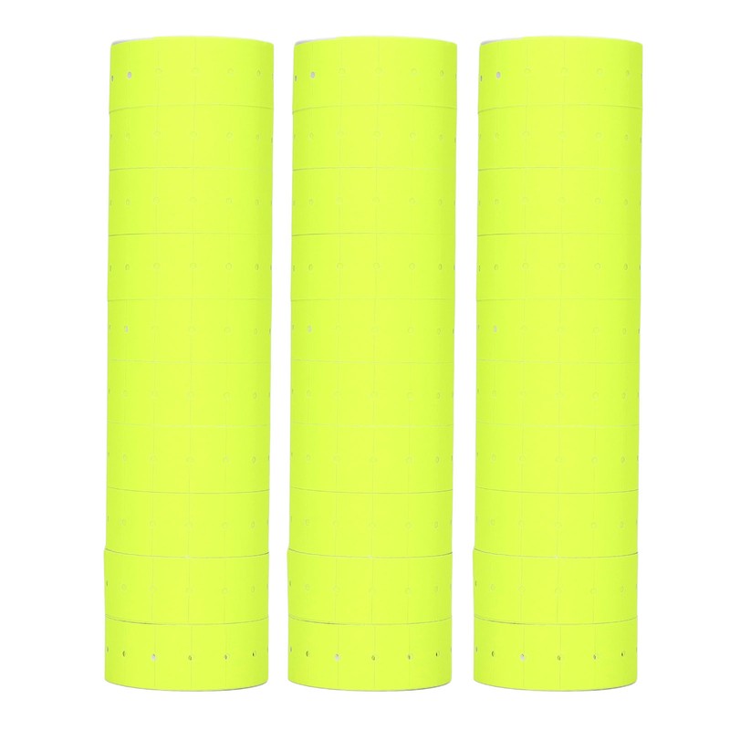 3 Tubes Pricing Label 15000pcs Single Row Price Gun Tag