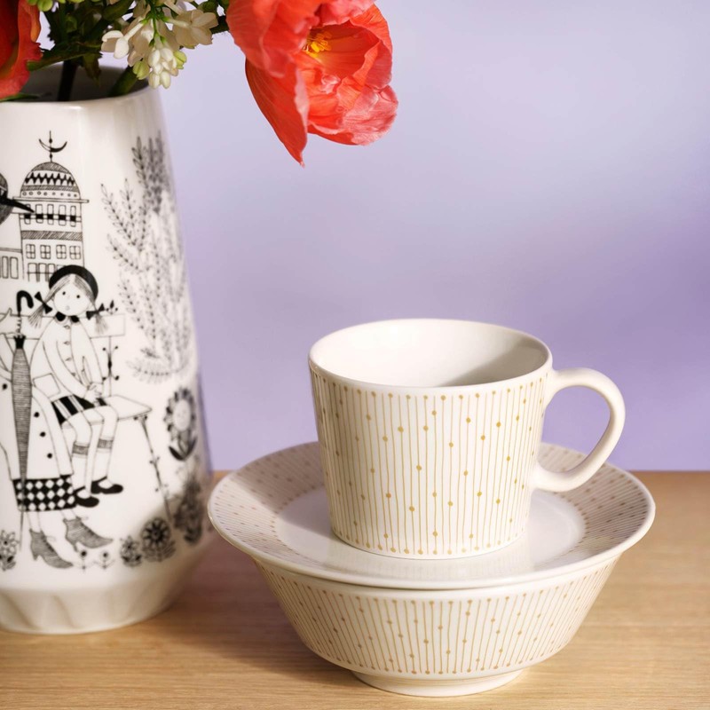 Minio Sarastus Arabic Tableware Bowl Plate 5.1 inches (13 cm),