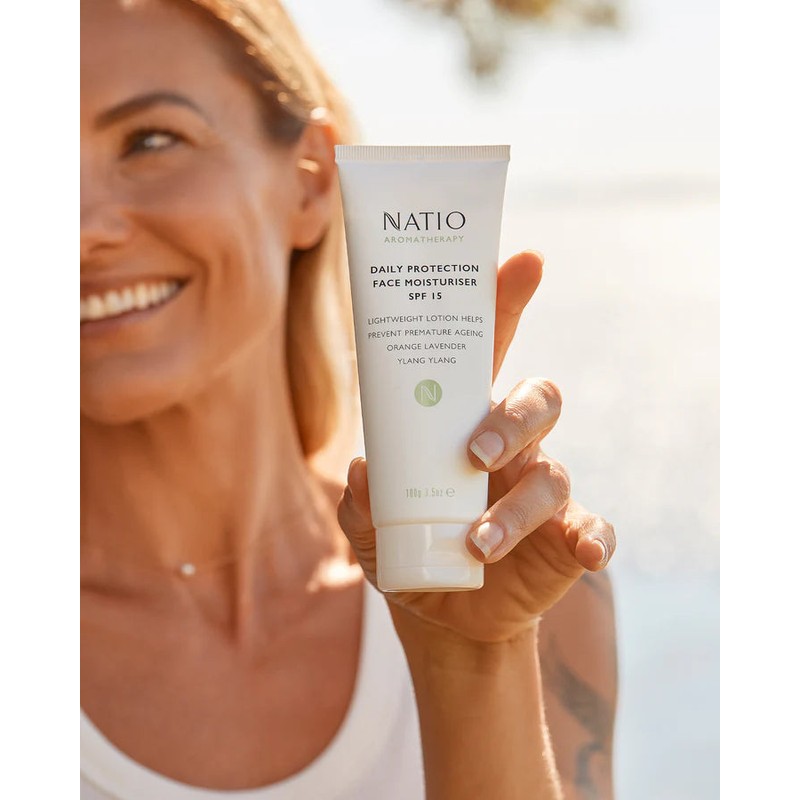 Natio Daily Protection Face Moisturiser SPF 15+ 100g