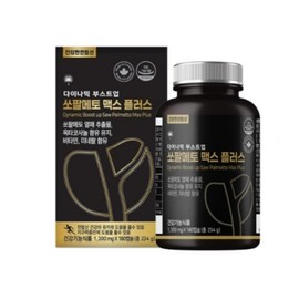 Dynamic Saw Palmetto Max Octacosanol 180 Tablets Oxacosanol Saw Palmetto Men's Health, 1 ea / 다이나믹 쏘팔메토 맥스 옥타코사놀 180정 옥사코사놀 소팔메토 남자건강, 1개