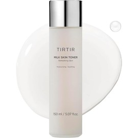 TIRTIR Milk Skin Rice Toner - Deep Moisturizing, Hydrating and Refreshing for face, Niacinamide, Ceramide, Rice Bran Extract, Nature-Oriented Ingredients, Korean Skin Care, Vegan, 150ml / 5.07 fl.oz.